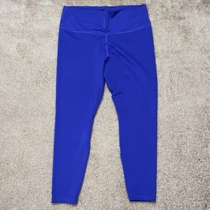 Nike Yoga Luxe High-Waisted Leggings - Royal Blue - Size XL